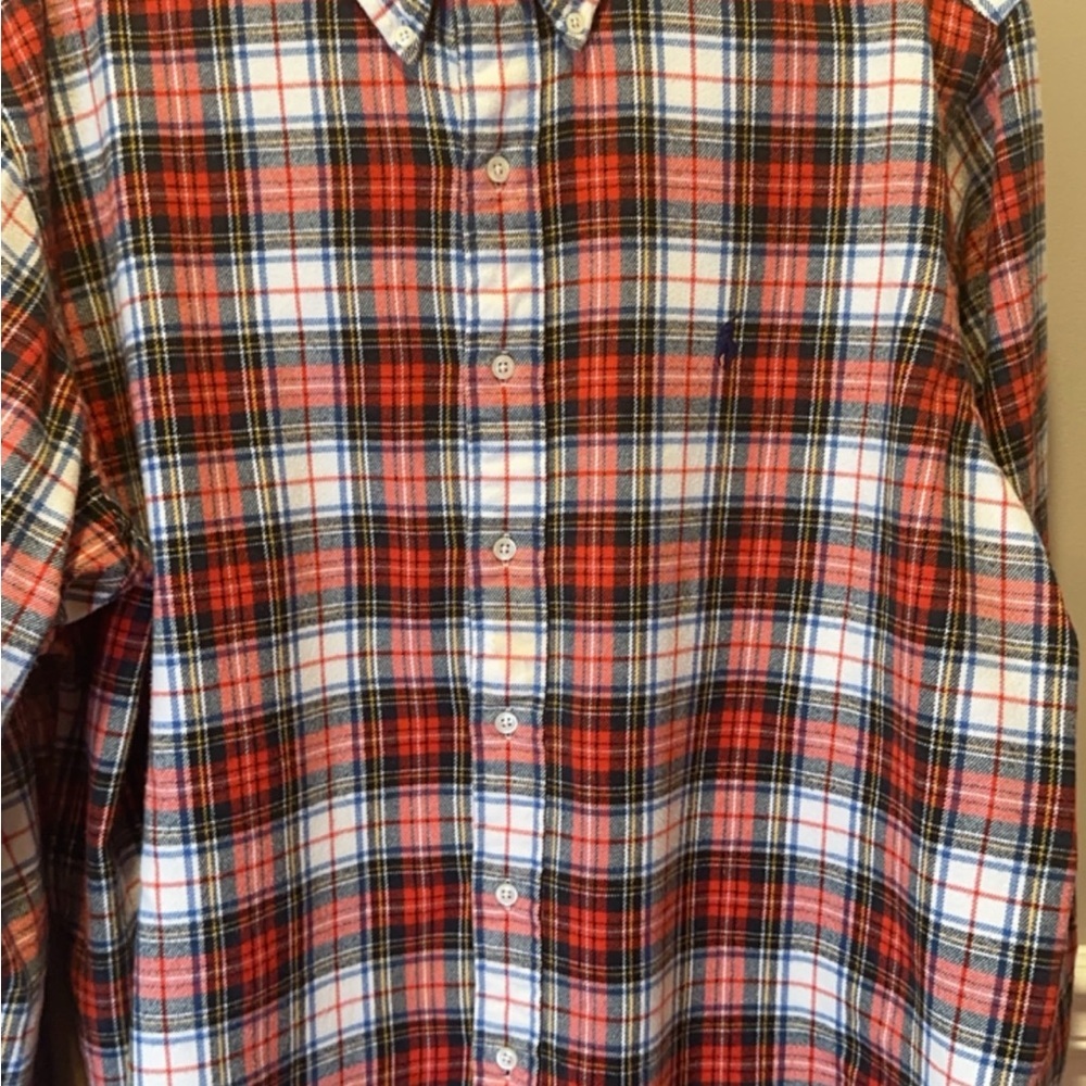 Men’s Polo Ralph Lauren Button Down Shirt Size XXL - Picture 7 of 8